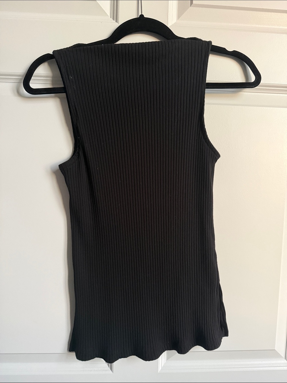 Old Navy Black Ribbed Tank Top